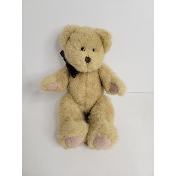 Vintage 1994 Brown 11" Stuffed Animal Teddy Bear Moveable Legs Arms Head - Picture 1 of 7